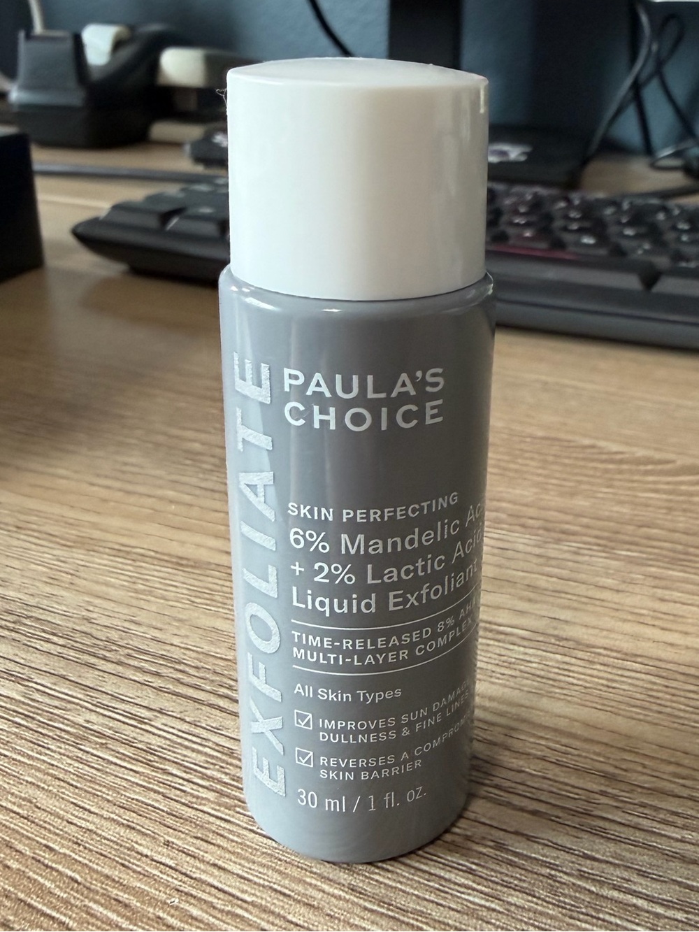 Paula's Choice Gray Bottle Liquid Exfoliant (6% Mandelic + 2% Lactic) 30 ml